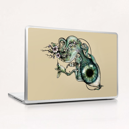 Flowing Inspiration Laptop & iPad Skin by Enkel Dika