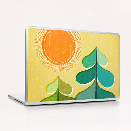 Golden Days Laptop & iPad Skin by Jenny Tiffany