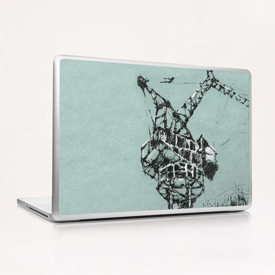 Crane Laptop & iPad Skin by Georgio Fabrello