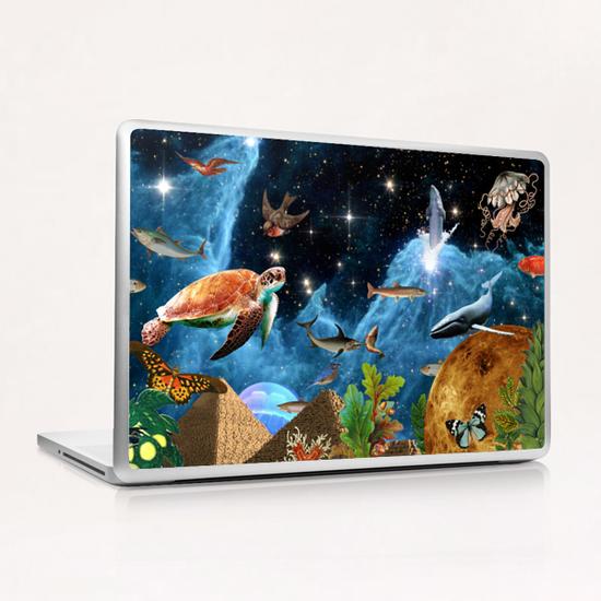 HEAVEN AND EARTH Laptop & iPad Skin by GloriaSanchez