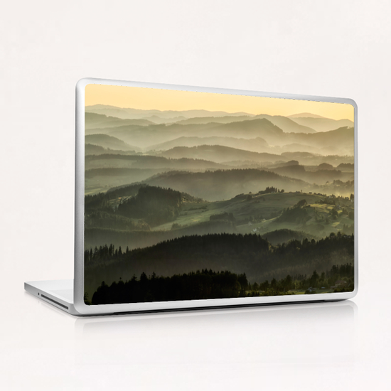 Lazy afternoon in Beskidy Laptop & iPad Skin by Jarek Blaminsky