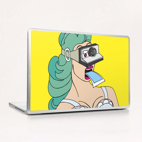 Miss Bipolar Laptop & iPad Skin by Yann Tobey