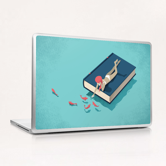 Relaxing Laptop & iPad Skin by Andrea De Santis