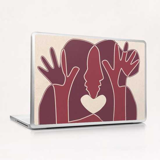 Soul Mate Laptop & iPad Skin by Yann Tobey