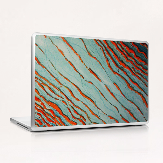 Red Waves Laptop & iPad Skin by di-tommaso