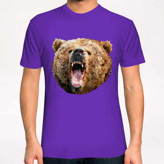 Angry Bear T-Shirt by Vic Storia