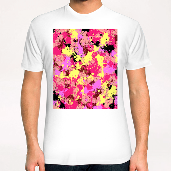 Paint Splash X 0.2 T-Shirt by Amir Faysal