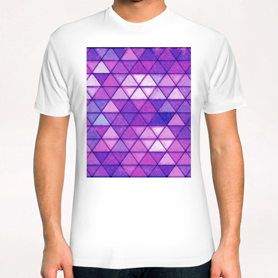 Abstract Geometric Background #17 T-Shirt by Amir Faysal