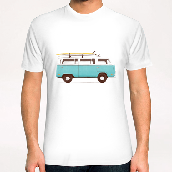 Blue Van T-Shirt by Florent Bodart - Speakerine