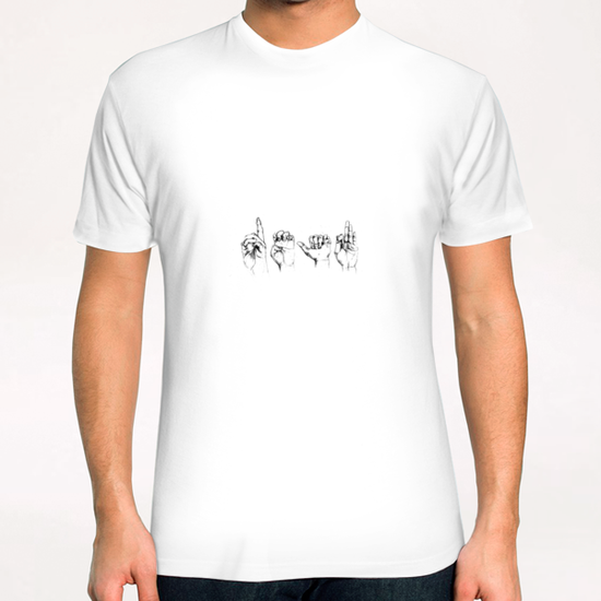 deaf hands T-Shirt by maya naruse